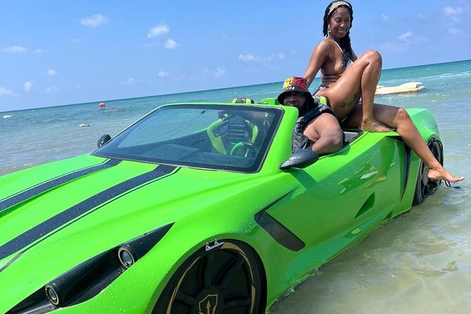 Custom Corvette Jet Car Boat for a Montego Bay Coastal Tour!
