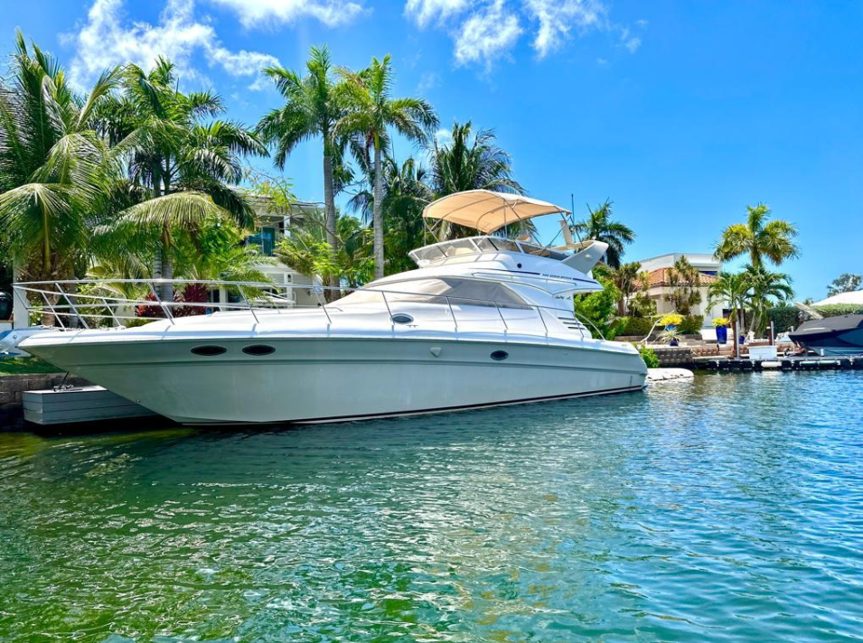 Enjoy Cruising Along the Coast of Montego Bay on a 46-Ft Sea Ray Yacht