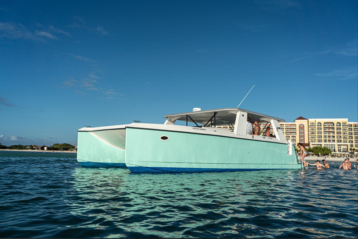 Private 45-Ft Catamaran for Beach Cruises, Private Snorkeling & Sunset Trips