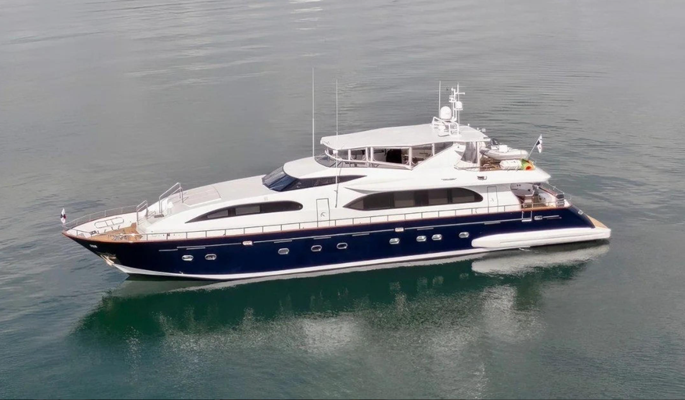 Experience the Ocean Like Never Before Aboard the 102-Ft Falcon Megayacht for Up to 30 Guests