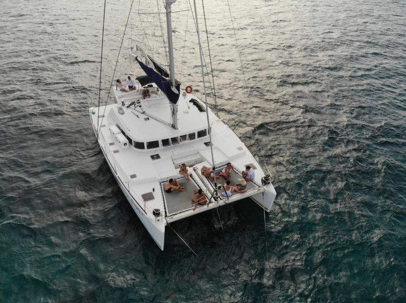 Luxury Catamaran in Belize with Private Chef and Snorkeling at Hol Chan