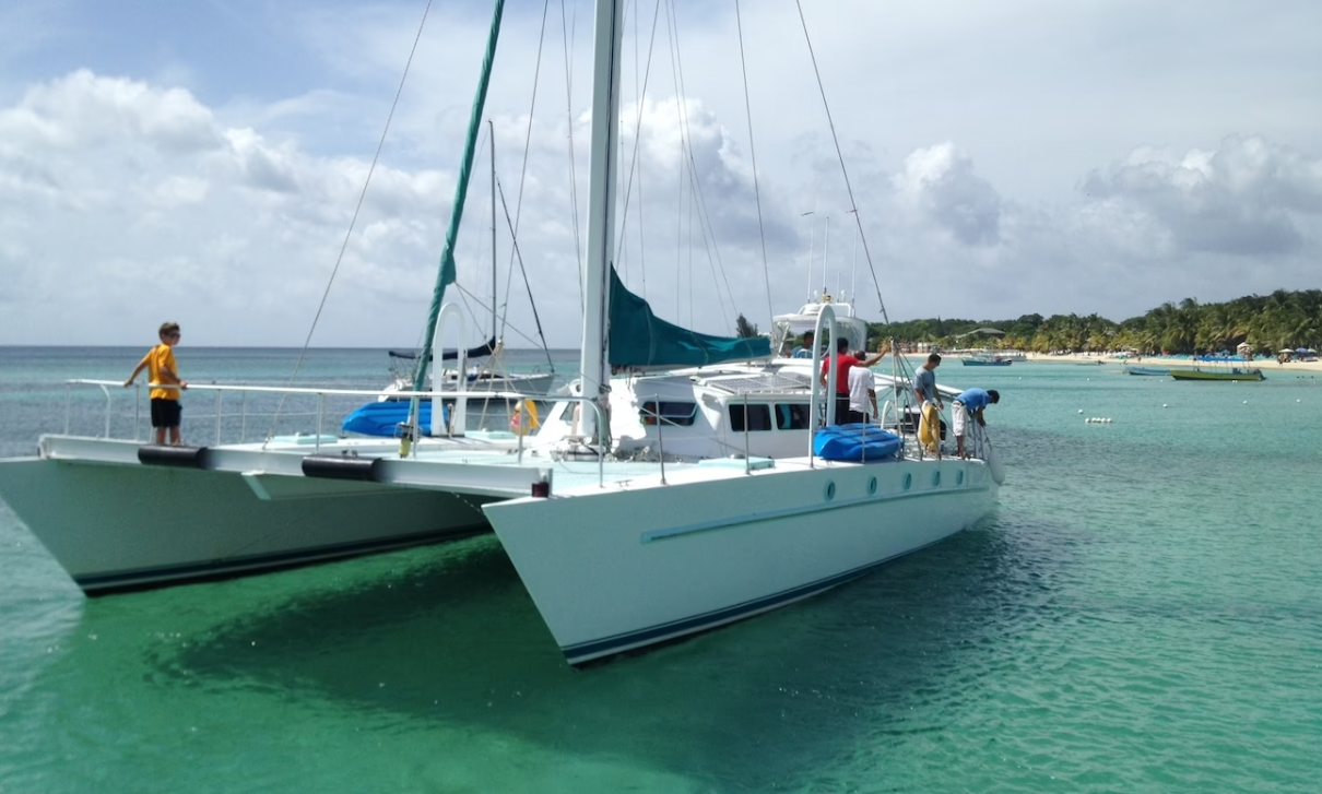 Sailing Catamaran Charter in West Bay