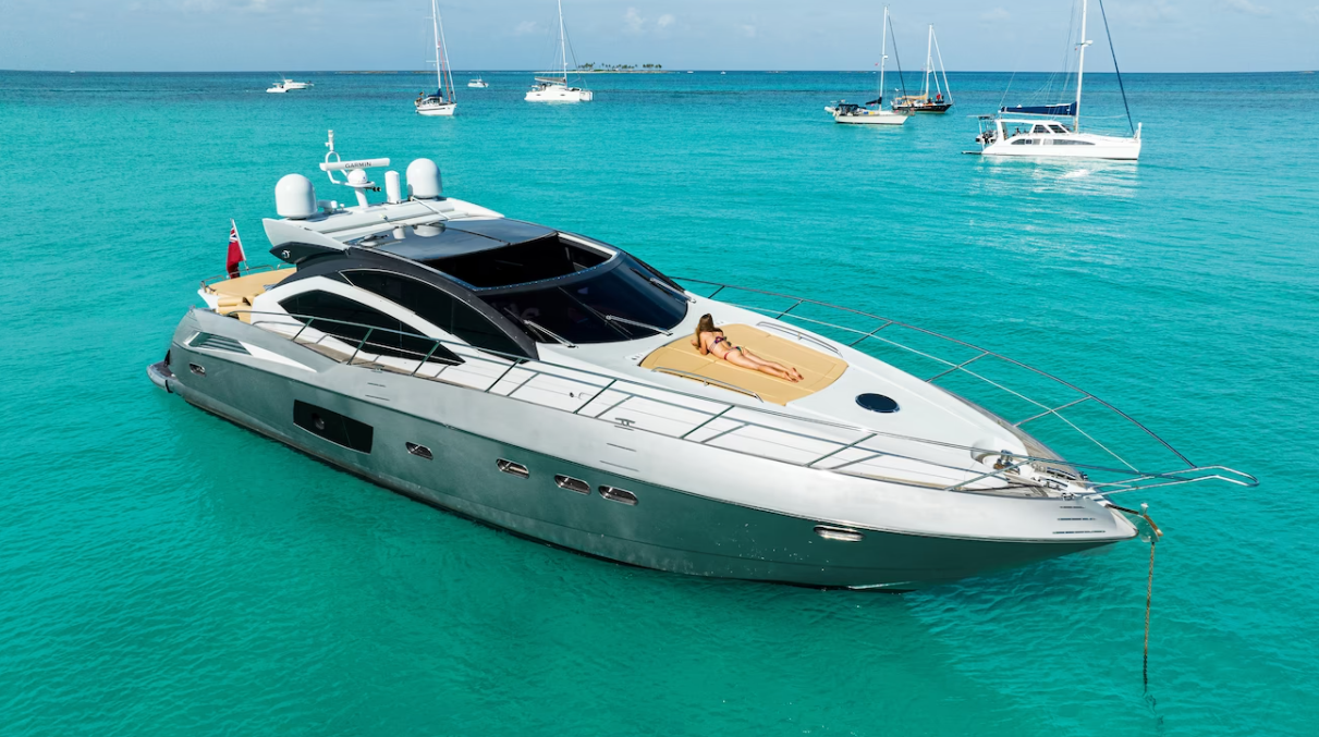 Sunseeker 64 Predator High-Performance Yacht in the Bahamas