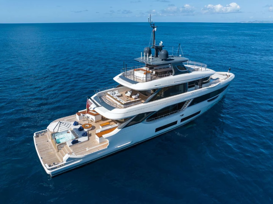 115-Ft Luxury Benetti with Jet Ski, Tender, Wakeboard & More for the Bahamas