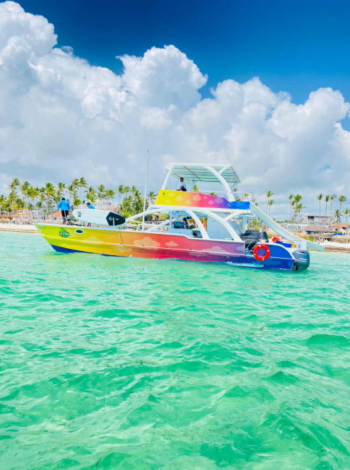 Private Party Boat on the Sea