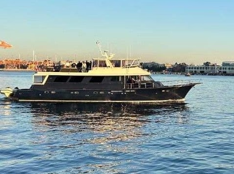 Luxury Adventures Await! Cruise with Us Aboard the 92-Ft Hatteras Yacht in Vancouver, BC