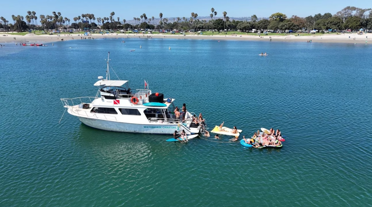 Private Party Yacht in San Diego for 25 Guests | Food, Drinks & Floats – CBYO
