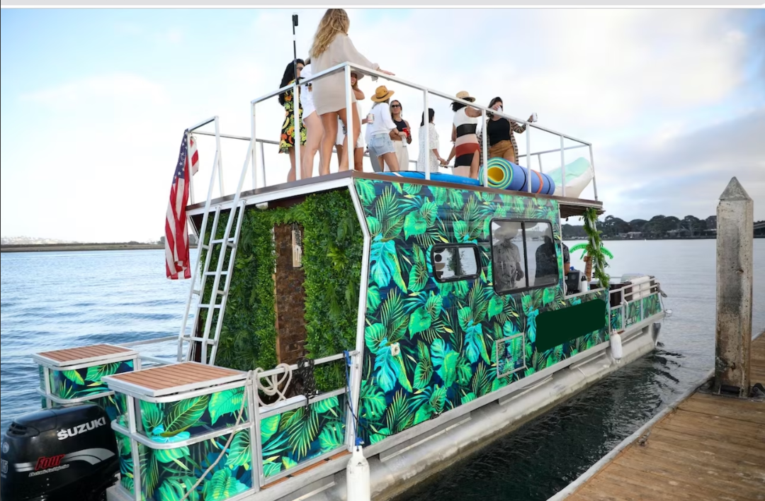 Private Mission Bay Jungle Cruise (12 Guests) | BYO Food, Drinks & Floats