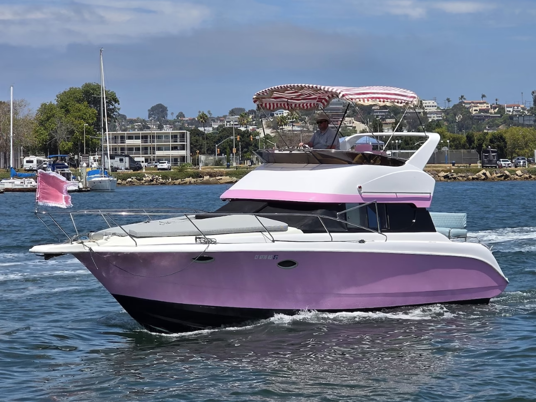 San Diego’s Newest Water Attraction: The Pink Yacht “Soft Launch”