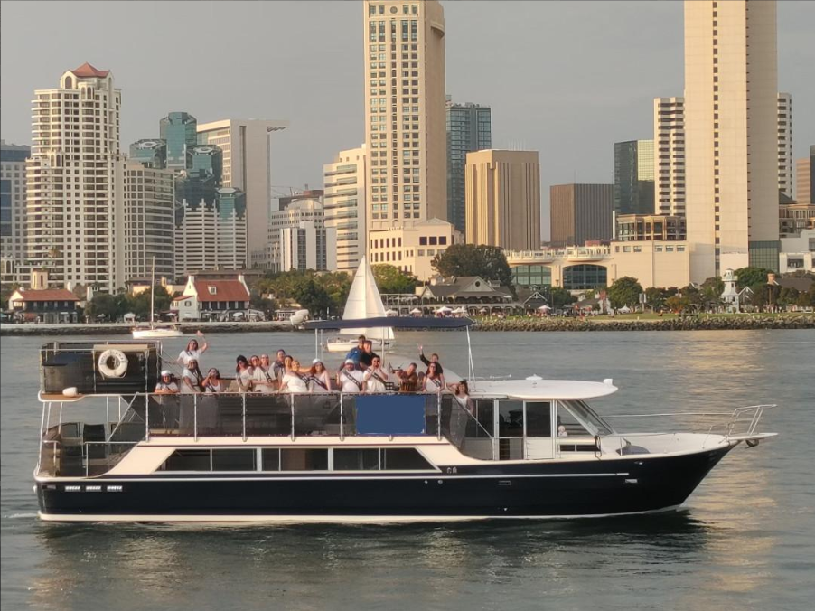 50 Ft of Fun: The Ultimate House Party Yacht on San Diego Bay